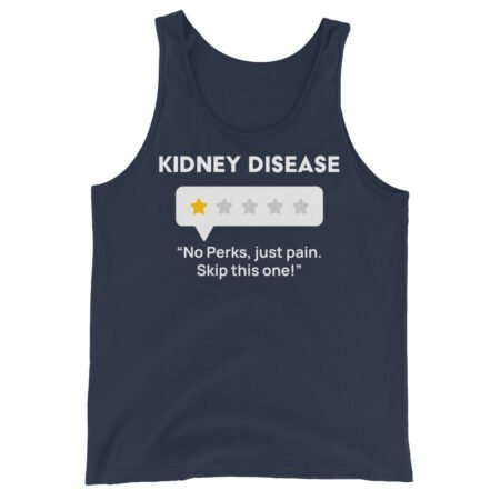 Dialysis Sucks 1-Star Review Men's Tank Top