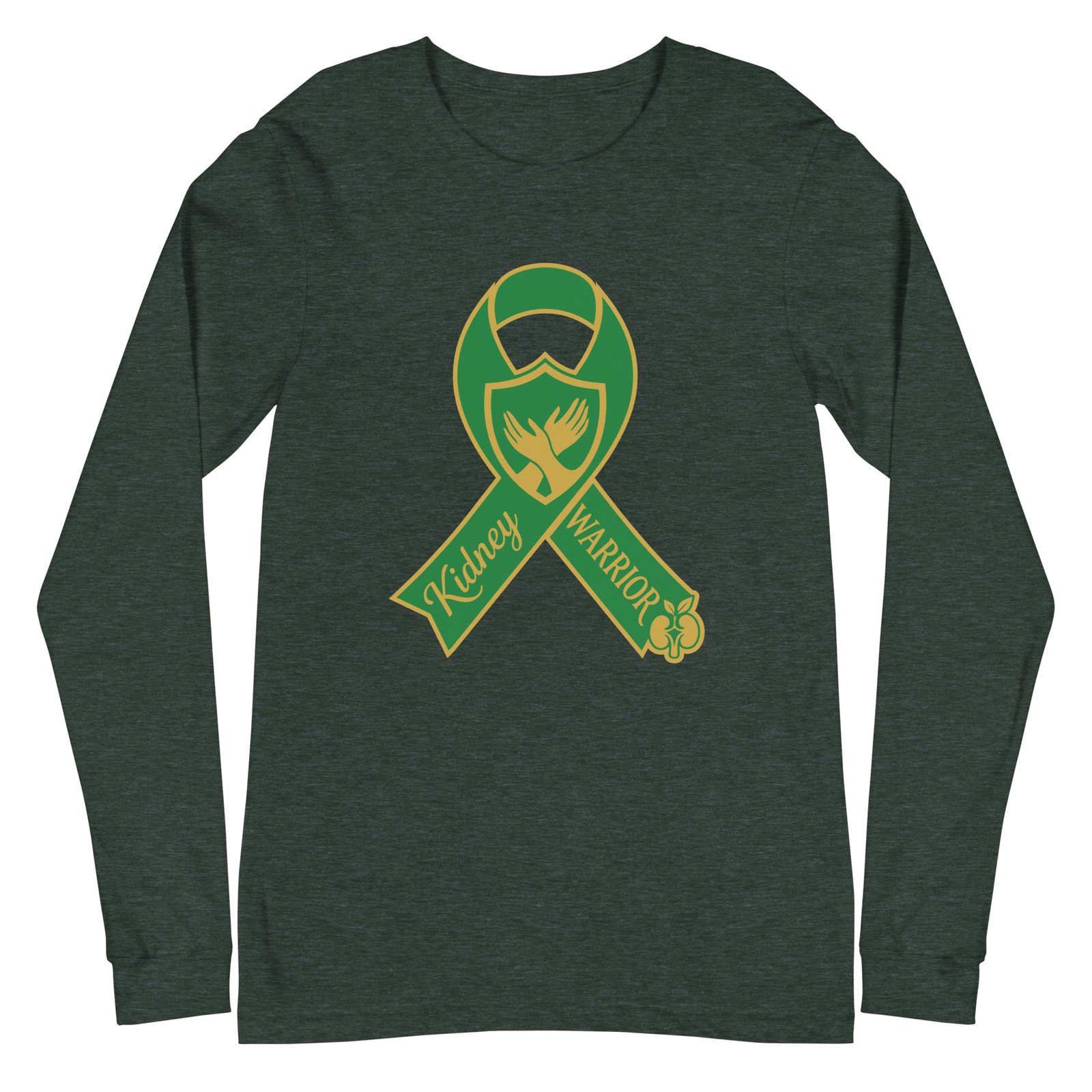 Kidney Warrior Ribbon Long Sleeve Tee - Image 11