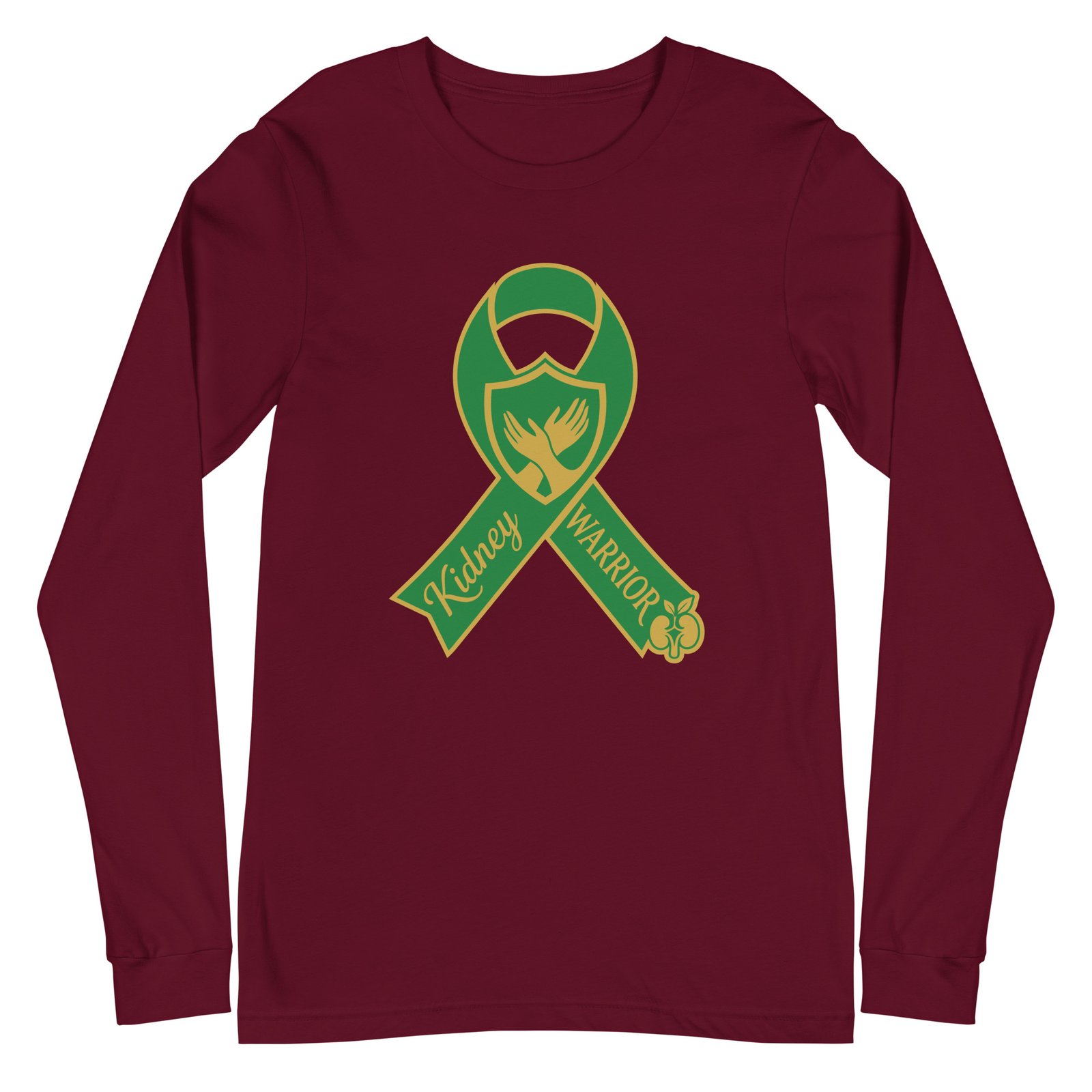 Kidney Warrior Ribbon Long Sleeve Tee - Image 7