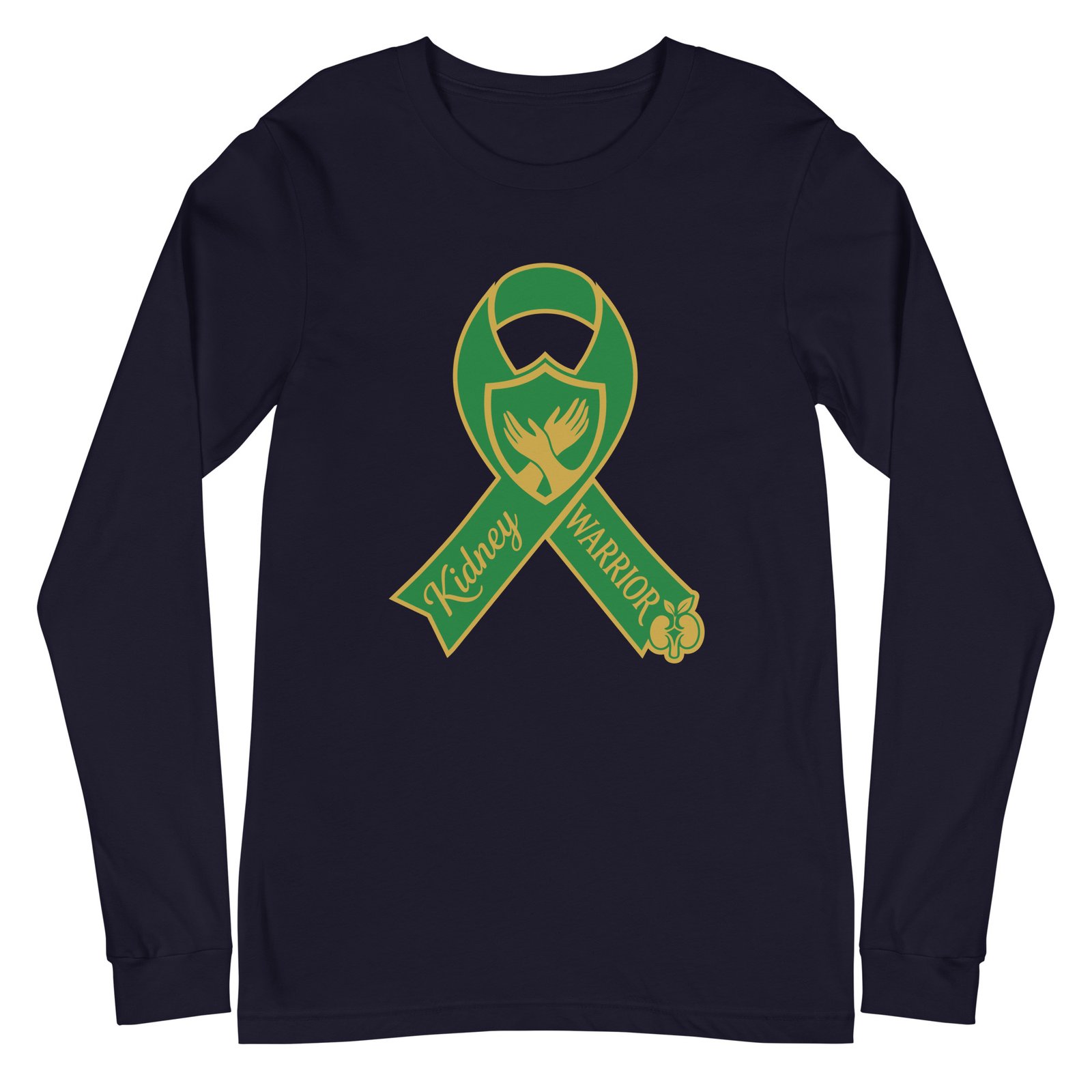 Kidney Warrior Ribbon Long Sleeve Tee - Image 5