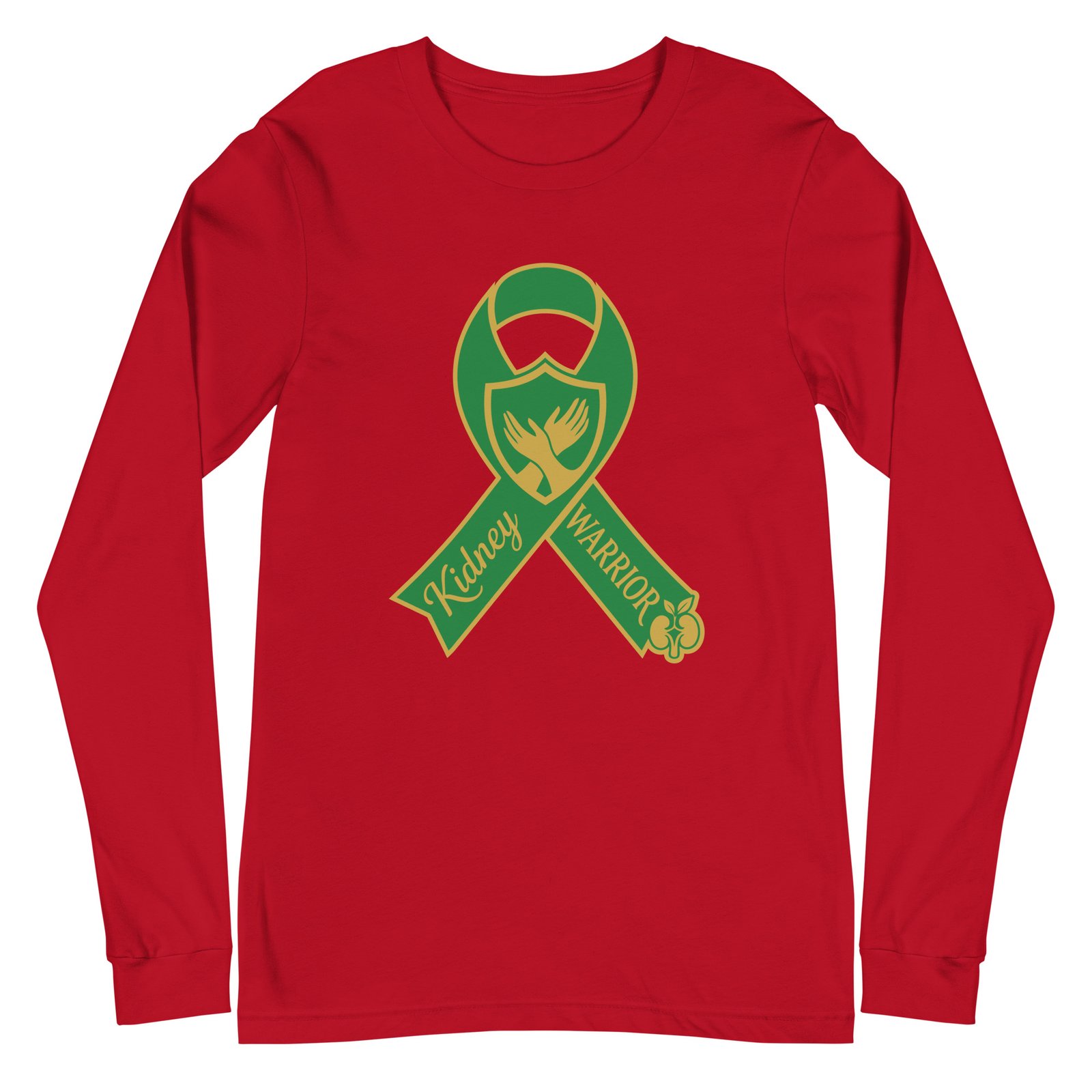 Kidney Warrior Ribbon Long Sleeve Tee - Image 9