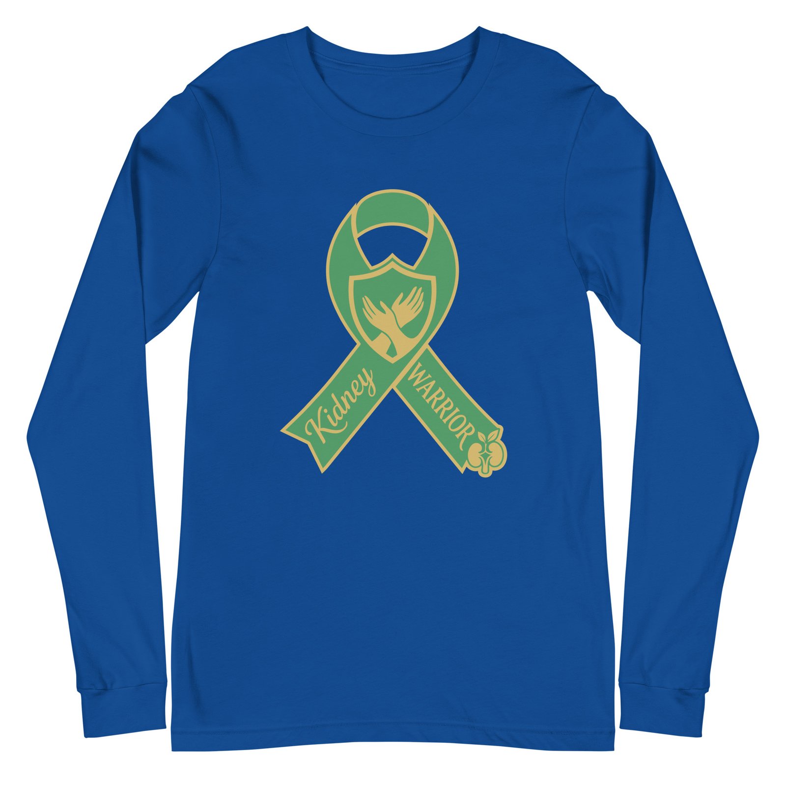 Kidney Warrior Ribbon Long Sleeve Tee - Image 13