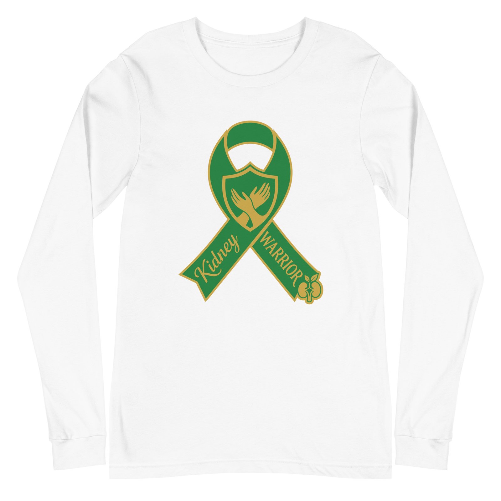 Kidney Warrior Ribbon Long Sleeve Tee - Image 19