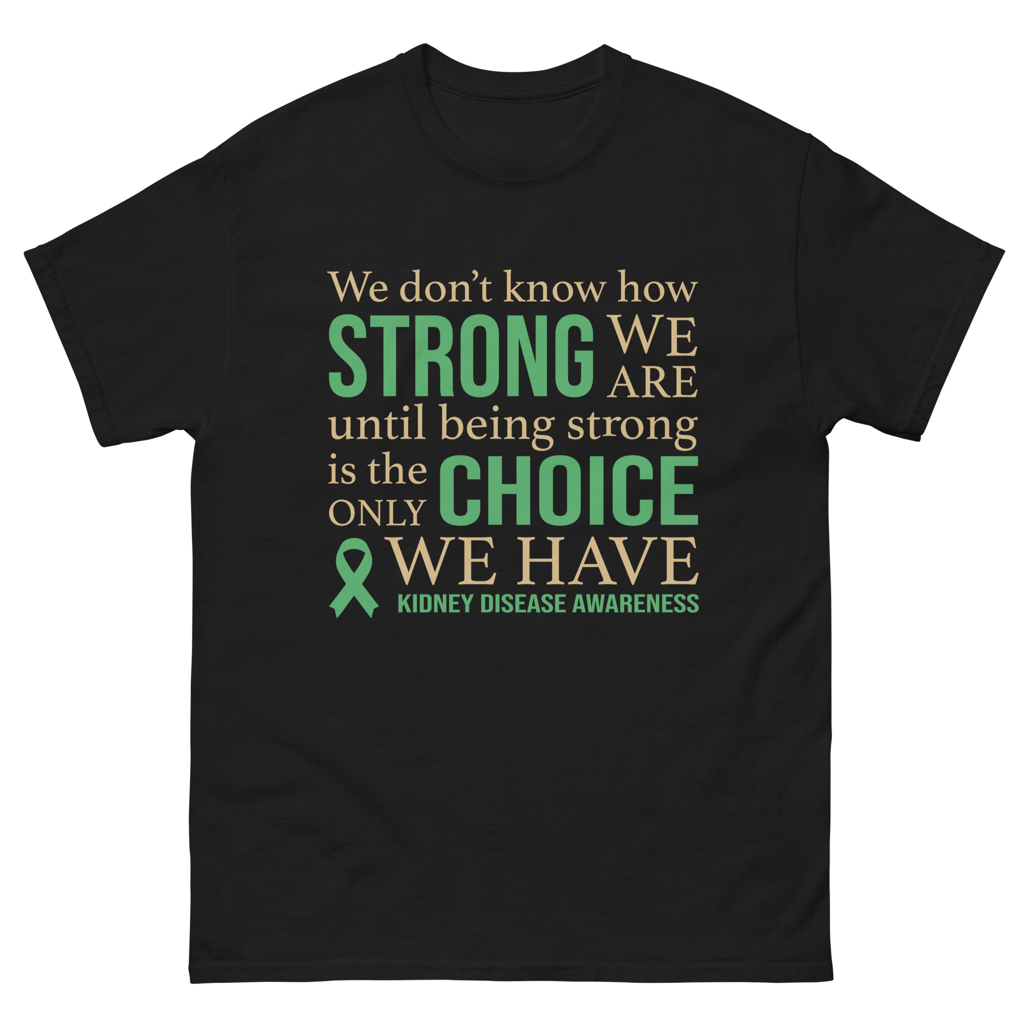Strong Choice unisex classic tee - Image 3