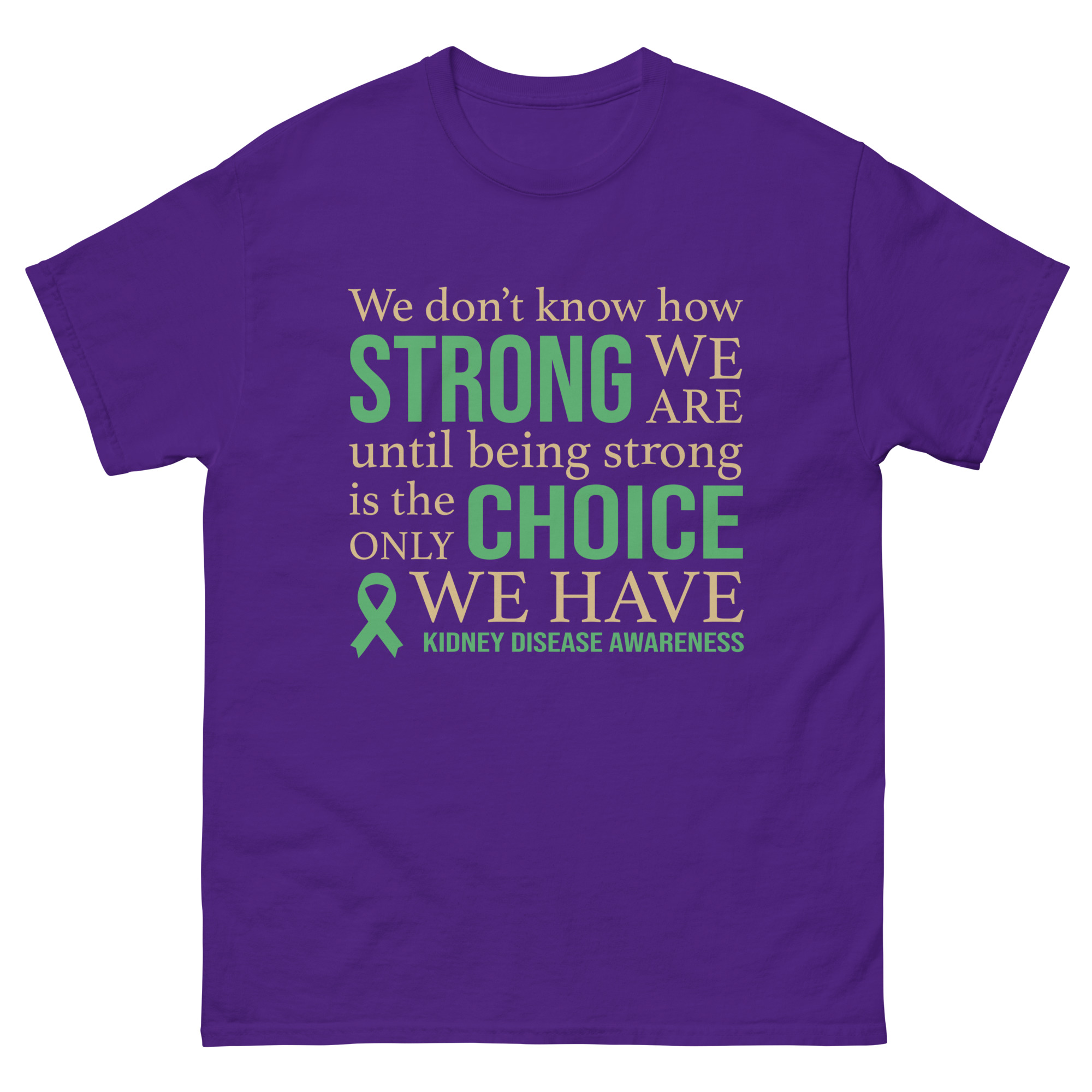 Strong Choice unisex classic tee - Image 7