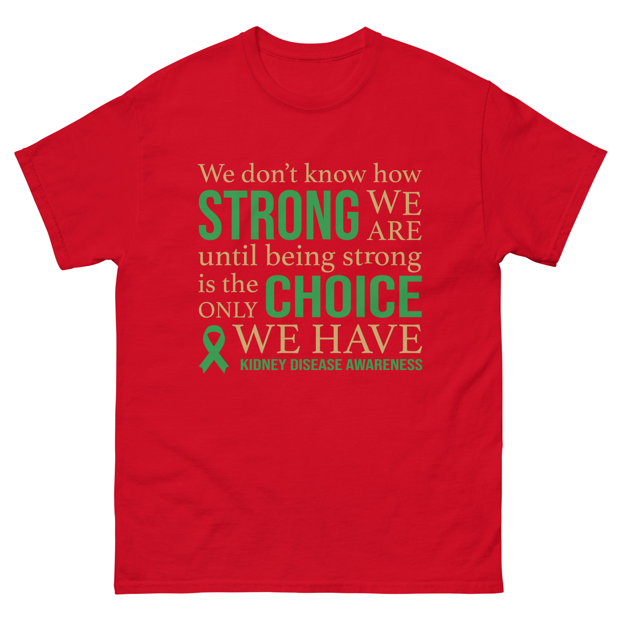 Strong Choice unisex classic tee - Image 9